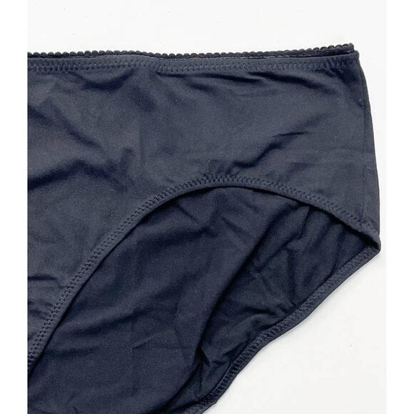 NEW Adore Me Plus Size 2X Hipster Panties Jet‎ Black Full Coverage Bottom - Picture 3 of 9